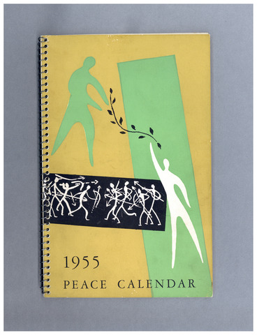 1955 WRL Peace Calendar cover - the first calendar