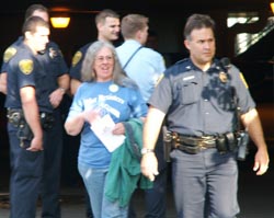 Joanne Sheehan after arrest