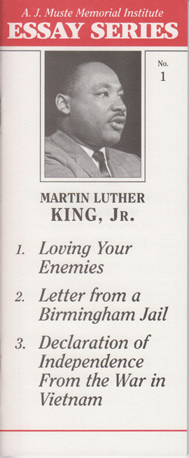 Martin luther king jr essays