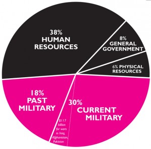 Tax Dollar Pie Chart