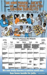 Syracuse Cultural Workers 2023 Peace Calendar - April