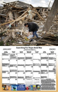 Syracuse Cultural Workers 2023 Peace Calendar - January