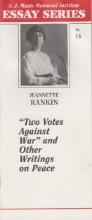 Two Votes Against War by Jeannette Rankin