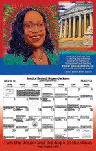 Syracuse Cultural Workers 2023 Peace Calendar - March