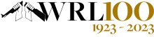 WRL 100th logo 1923-2023