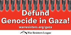 "Defund Genocide in Gaza" (banner design)