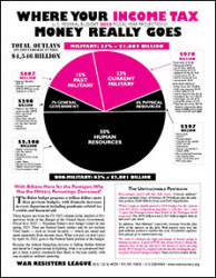 WRL Pie Chart "Where Your Income Tax Money Really Goes"