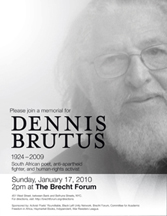Dennis Brutus Memorial