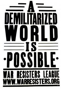 A Demilitarized World is Possible Poster