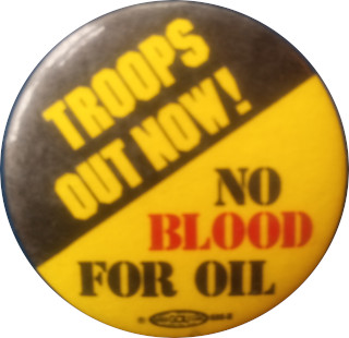 No Blood for Oil | Troops Out Now!